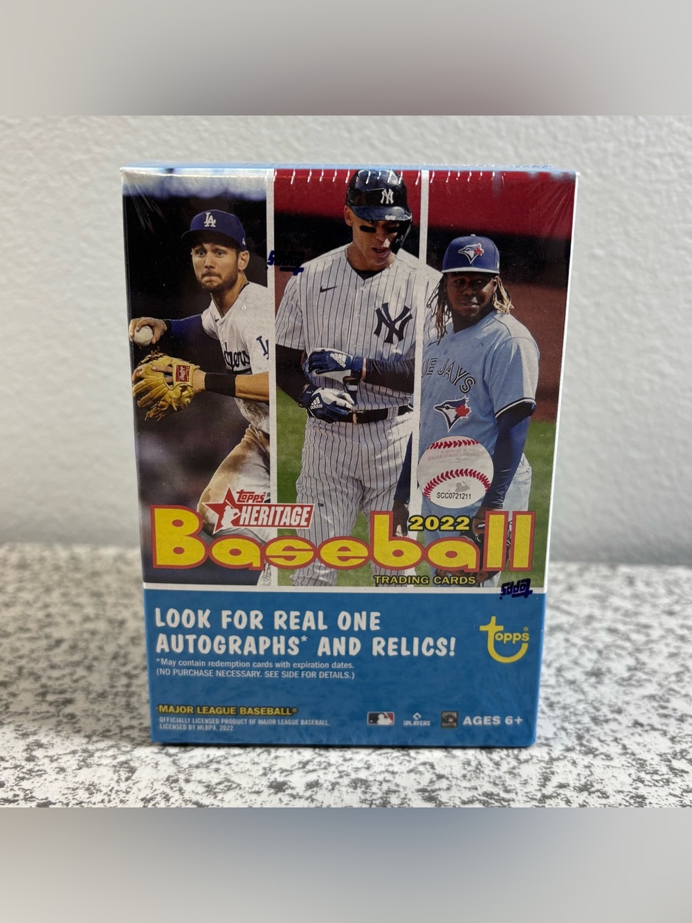 2022 Topps Heritage Blaster Box MLB Baseball Cards New Sealed